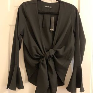 Nasty Gal Tie Top